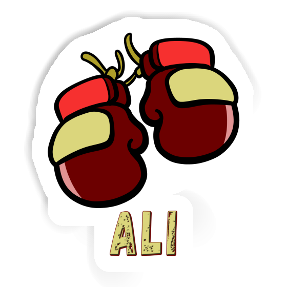 Sticker Boxhandschuh Ali Image