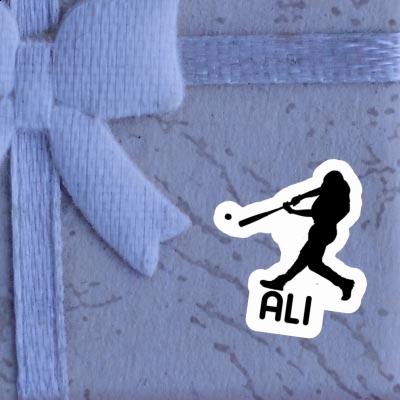 Autocollant Joueur de baseball Ali Notebook Autocollant Joueur de baseball Ali Notebook Image
