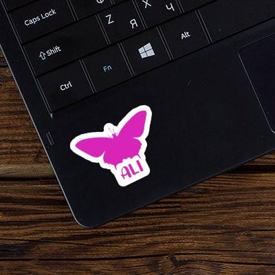 Sticker Ali Butterfly Image