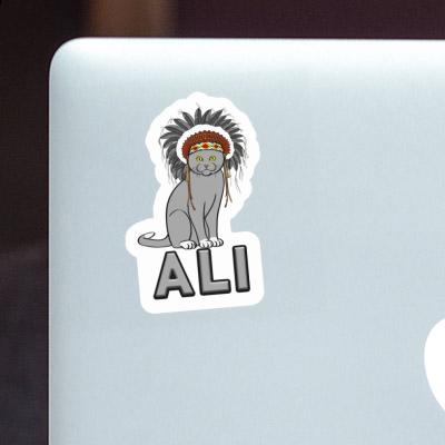 Autocollant Ali Chat indien Notebook Autocollant Ali Chat indien Gift package Image