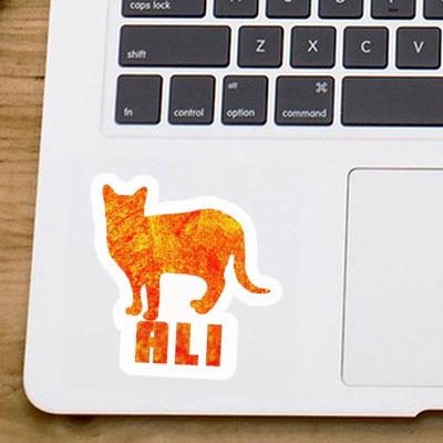 Sticker Ali Cat Notebook Sticker Ali Cat Gift package Image
