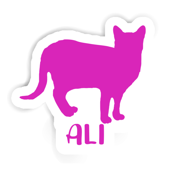 Sticker Katze Ali Notebook Sticker Katze Ali Notebook Image