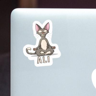 Aufkleber Ali Katze Laptop Image