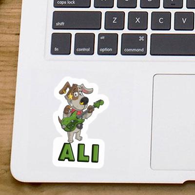 Gitarrist Aufkleber Ali Notebook Gitarrist Aufkleber Ali Gift package Image