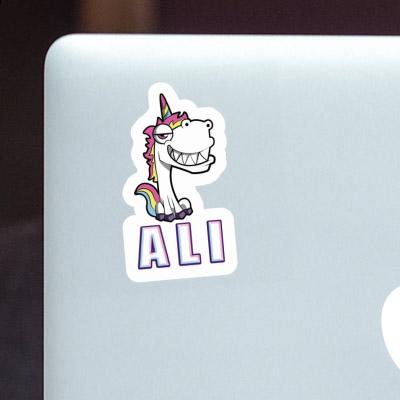 Licorne grinçante Autocollant Ali Notebook Licorne grinçante Autocollant Ali Gift package Image