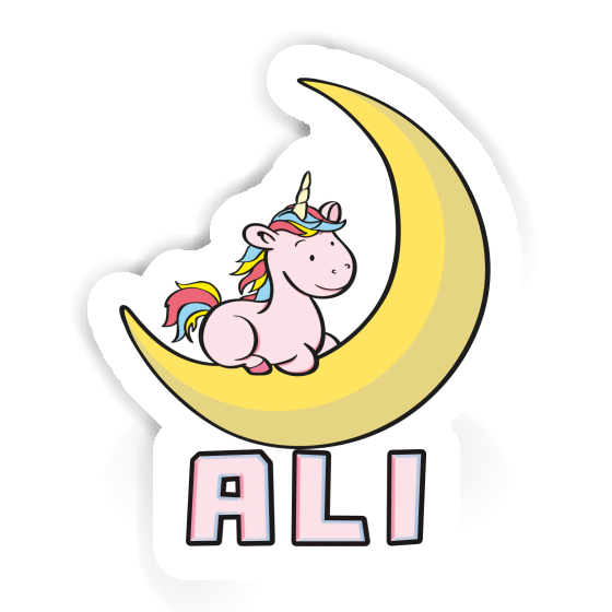 Licorne Autocollant Ali Notebook Licorne Autocollant Ali Gift package Image