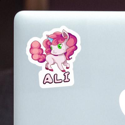 Ali Autocollant Licorne Notebook Ali Autocollant Licorne Notebook Image