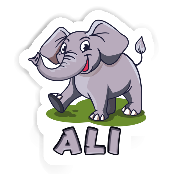 Ali Autocollant Éléphant Notebook Image
