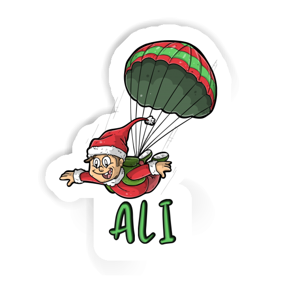 Aufkleber Fallschirmspringer Ali Gift package Image