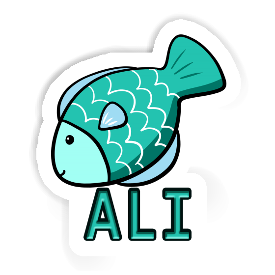 Autocollant Ali Poisson Image