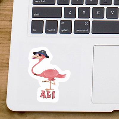 Autocollant Flamant Ali Notebook Autocollant Flamant Ali Gift package Image