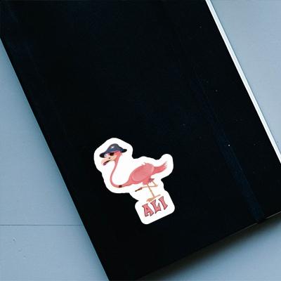 Autocollant Flamant Ali Notebook Autocollant Flamant Ali Gift package Image