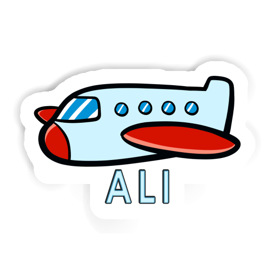 Flugzeug Aufkleber Ali Notebook Flugzeug Aufkleber Ali Notebook Image