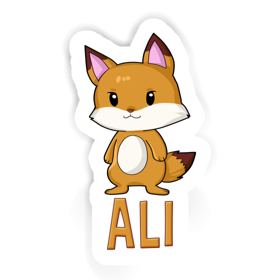 Ali Autocollant Renard Notebook Ali Autocollant Renard Gift package Image