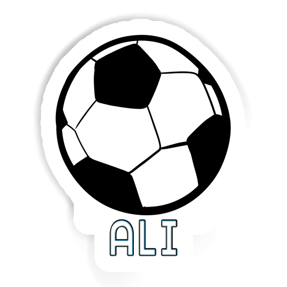 Sticker Football Ali Notebook Sticker Football Ali Notebook Image