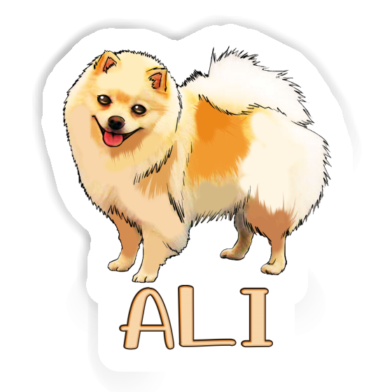 Autocollant Spitz allemand Ali Notebook Autocollant Spitz allemand Ali Notebook Image