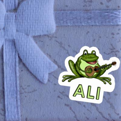 Aufkleber Ali Gitarrenfrosch Gift package Image