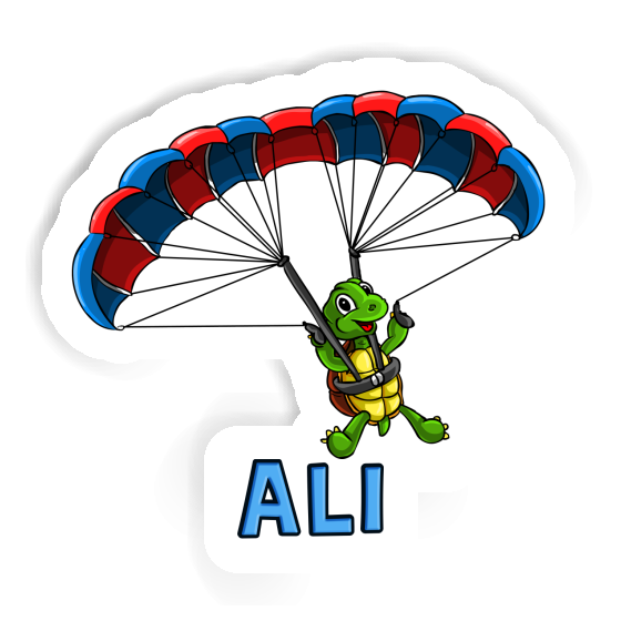 Autocollant Pilote de parapente Ali Autocollant Pilote de parapente Ali Image