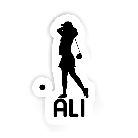 Golfeuse Autocollant Ali Notebook Golfeuse Autocollant Ali Notebook Image