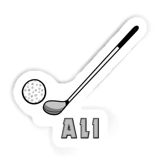 Autocollant Ali Club de golf Notebook Autocollant Ali Club de golf Notebook Image