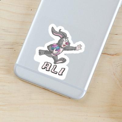 Autocollant Lapin de rugby Ali Notebook Autocollant Lapin de rugby Ali Gift package Image