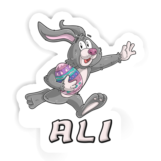 Autocollant Lapin de rugby Ali Laptop Autocollant Lapin de rugby Ali Laptop Image