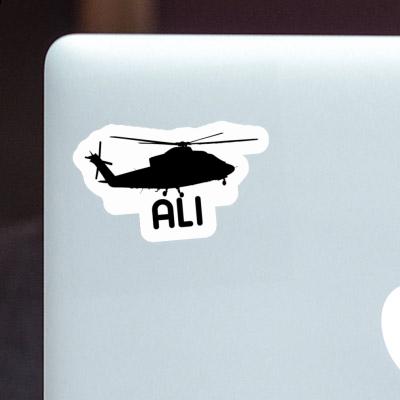 Autocollant Hélico Ali Notebook Image