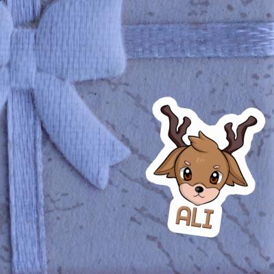 Autocollant Ali Cerf Notebook Autocollant Ali Cerf Notebook Image