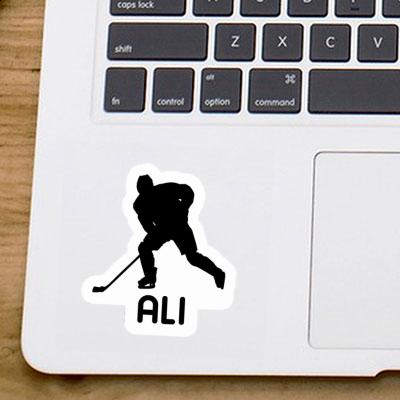 Autocollant Ali Joueur de hockey Gift package Image