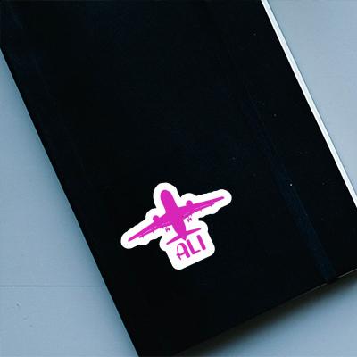Autocollant Jumbo-Jet Ali Notebook Image
