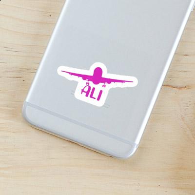 Sticker Flugzeug Ali Notebook Sticker Flugzeug Ali Gift package Image