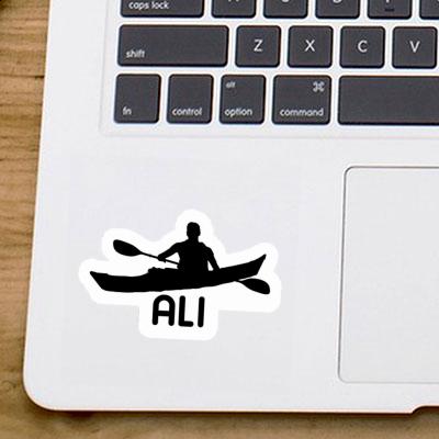 Kajakfahrer Sticker Ali Notebook Kajakfahrer Sticker Ali Notebook Image