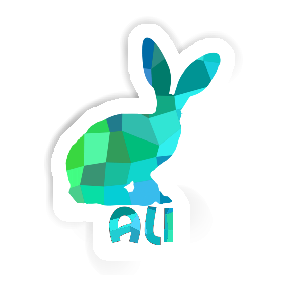Autocollant Lapin Ali Autocollant Lapin Ali Image