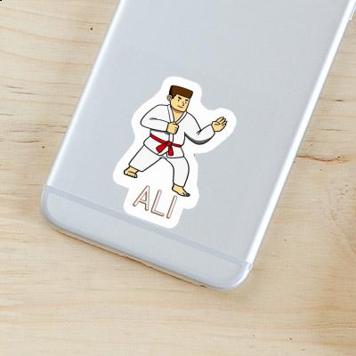 Karateka Sticker Ali Laptop Karateka Sticker Ali Laptop Image