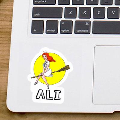 Sticker Krankenschester Ali Notebook Sticker Krankenschester Ali Gift package Image