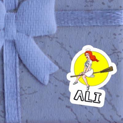 Sticker Krankenschester Ali Notebook Sticker Krankenschester Ali Gift package Image
