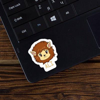 Autocollant Tête de lion Ali Autocollant Tête de lion Ali Image