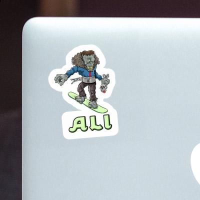 Ali Autocollant Snowboardeur Gift package Image