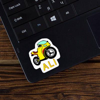 Moto Autocollant Ali Notebook Image