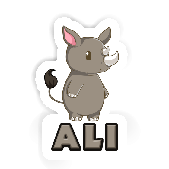 Sticker Ali Rhino Sticker Ali Rhino Image