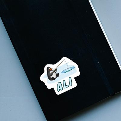 Autocollant Pingouin pêcheur Ali Notebook Autocollant Pingouin pêcheur Ali Notebook Image