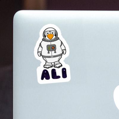 Autocollant Ali Astronaute Notebook Image