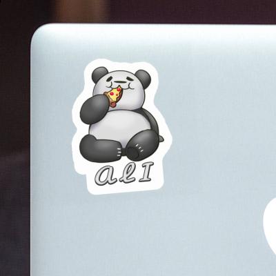 Pizza-Panda Autocollant Ali Notebook Image