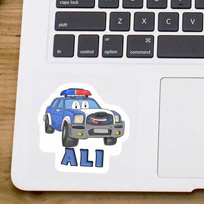 Autocollant Ali Voiture de police Notebook Autocollant Ali Voiture de police Gift package Image