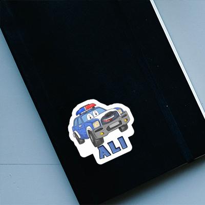 Autocollant Ali Voiture de police Laptop Autocollant Ali Voiture de police Laptop Image
