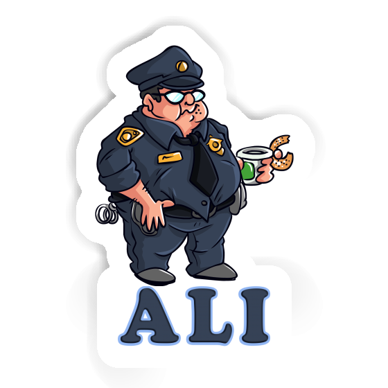 Policier Autocollant Ali Gift package Image