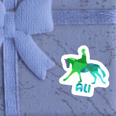 Ali Autocollant Cavalière Image