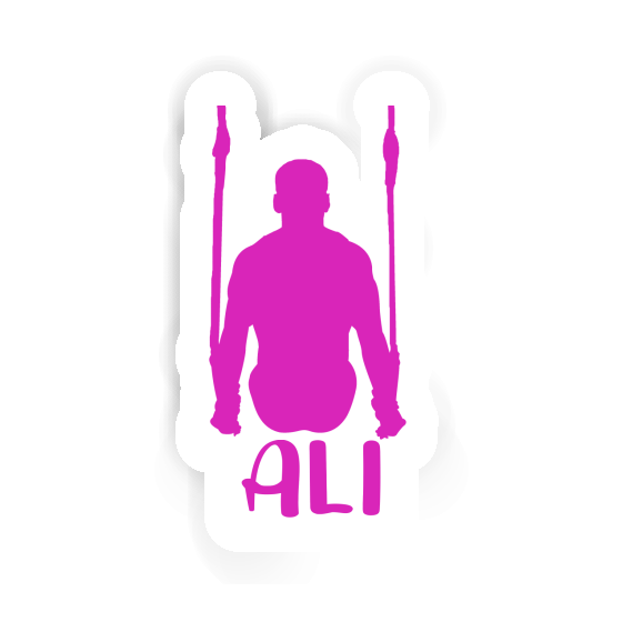 Ali Autocollant Gymnaste aux anneaux Notebook Ali Autocollant Gymnaste aux anneaux Gift package Image