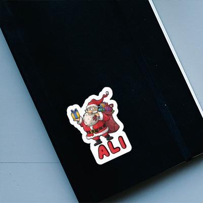 Autocollant Ali Père Noël Autocollant Ali Père Noël Image