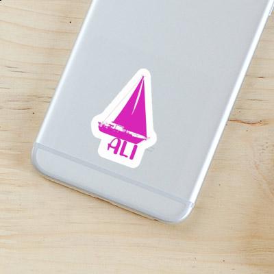 Sticker Sailboat Ali Image